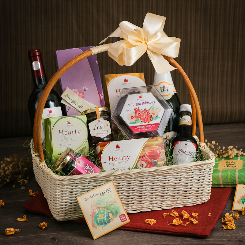 Giỏ quà tết 2018