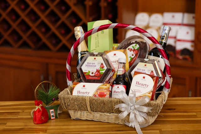 Giỏ quà tết đẹp