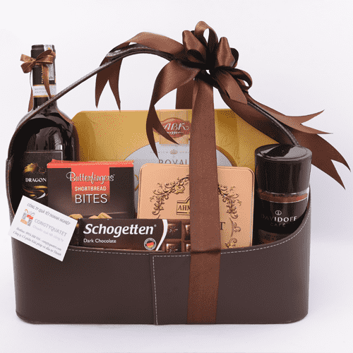 giỏ quà tết sang trọng có 1-0-2