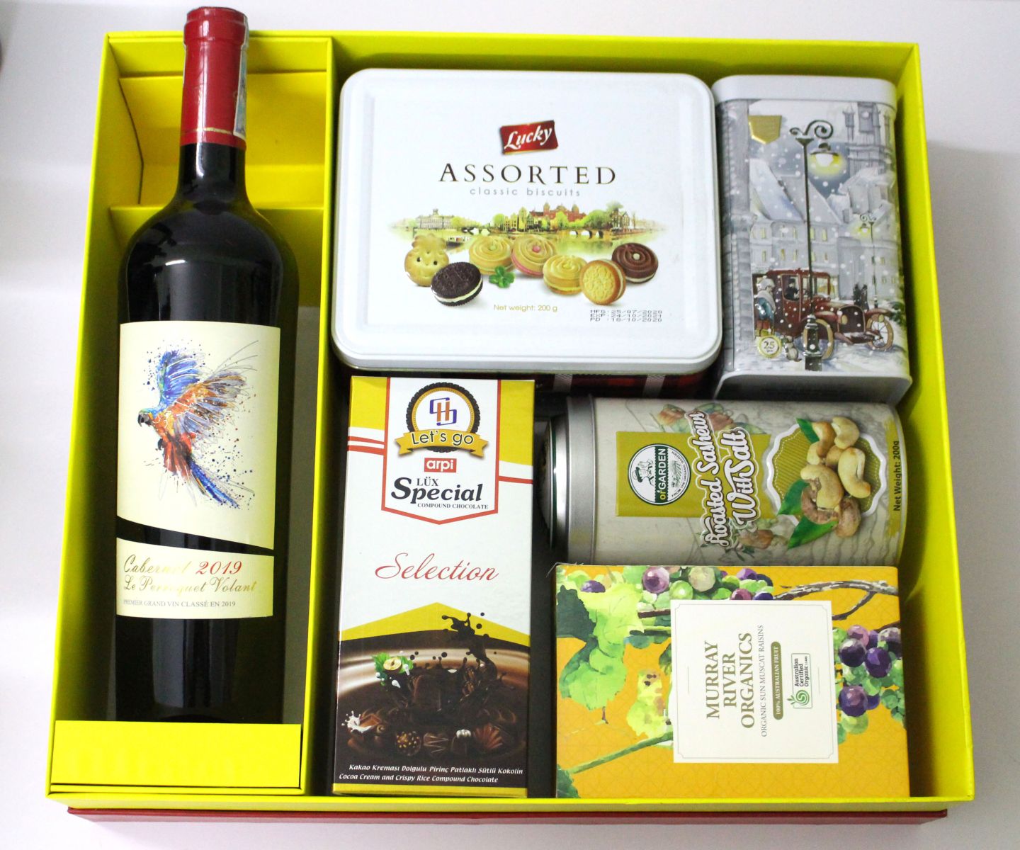 hộp quà biếu tết Đầu Tư Thanh