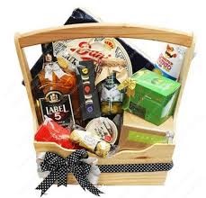 Giỏ quà tết bằng gỗ đẹp